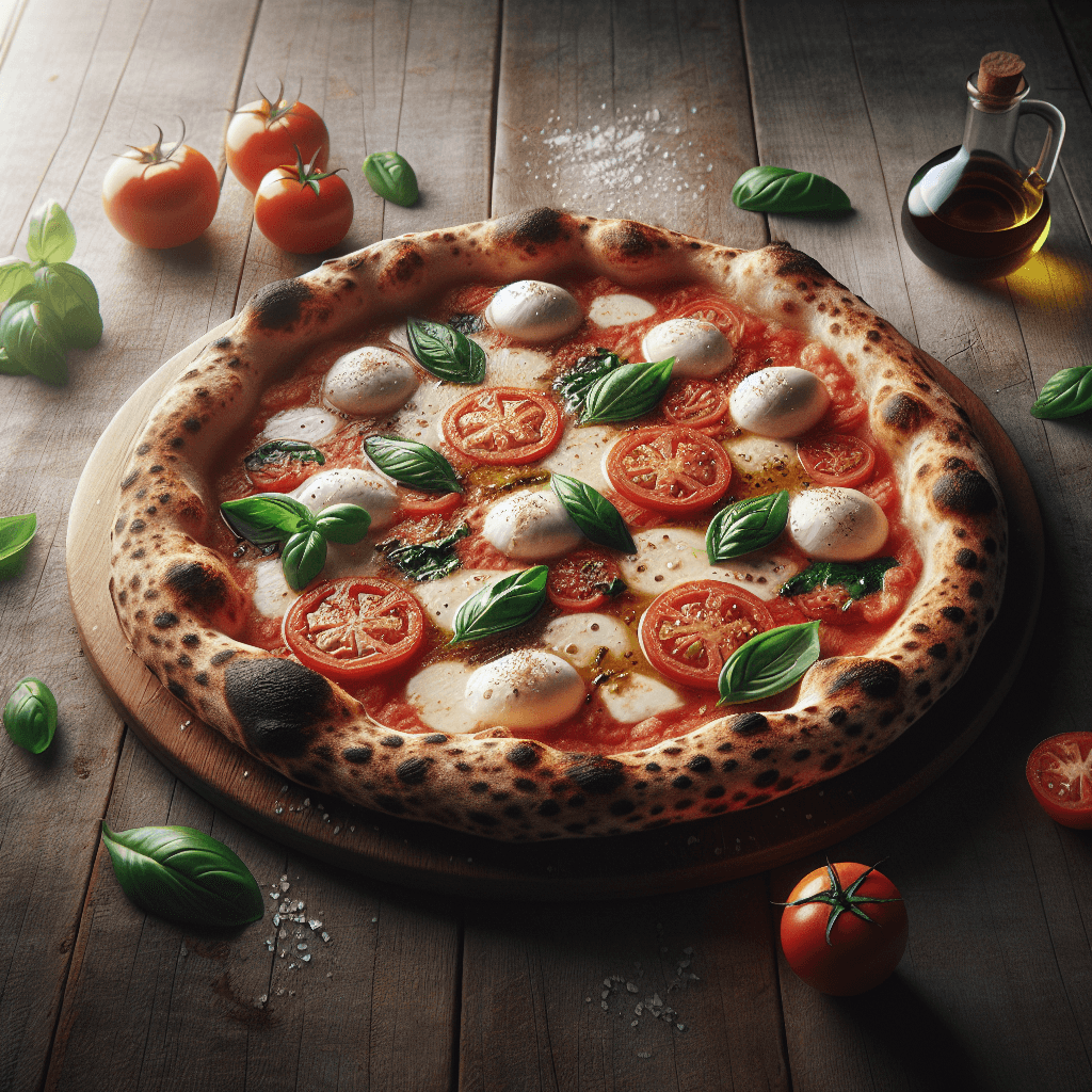 Pizza Margherita Tradizionale - Neapolitan style pizza