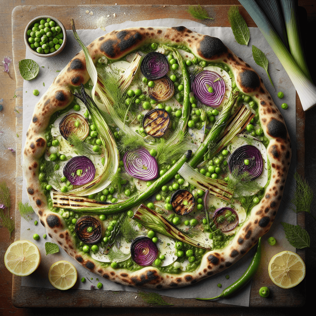 The Garden Symphony - Neapolitan style pizza