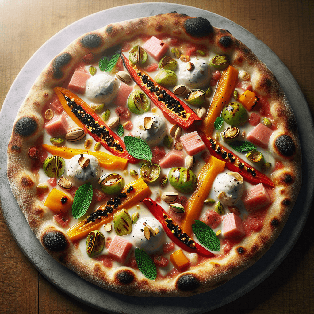 Tropical Harmony Pizza - Neapolitan style pizza