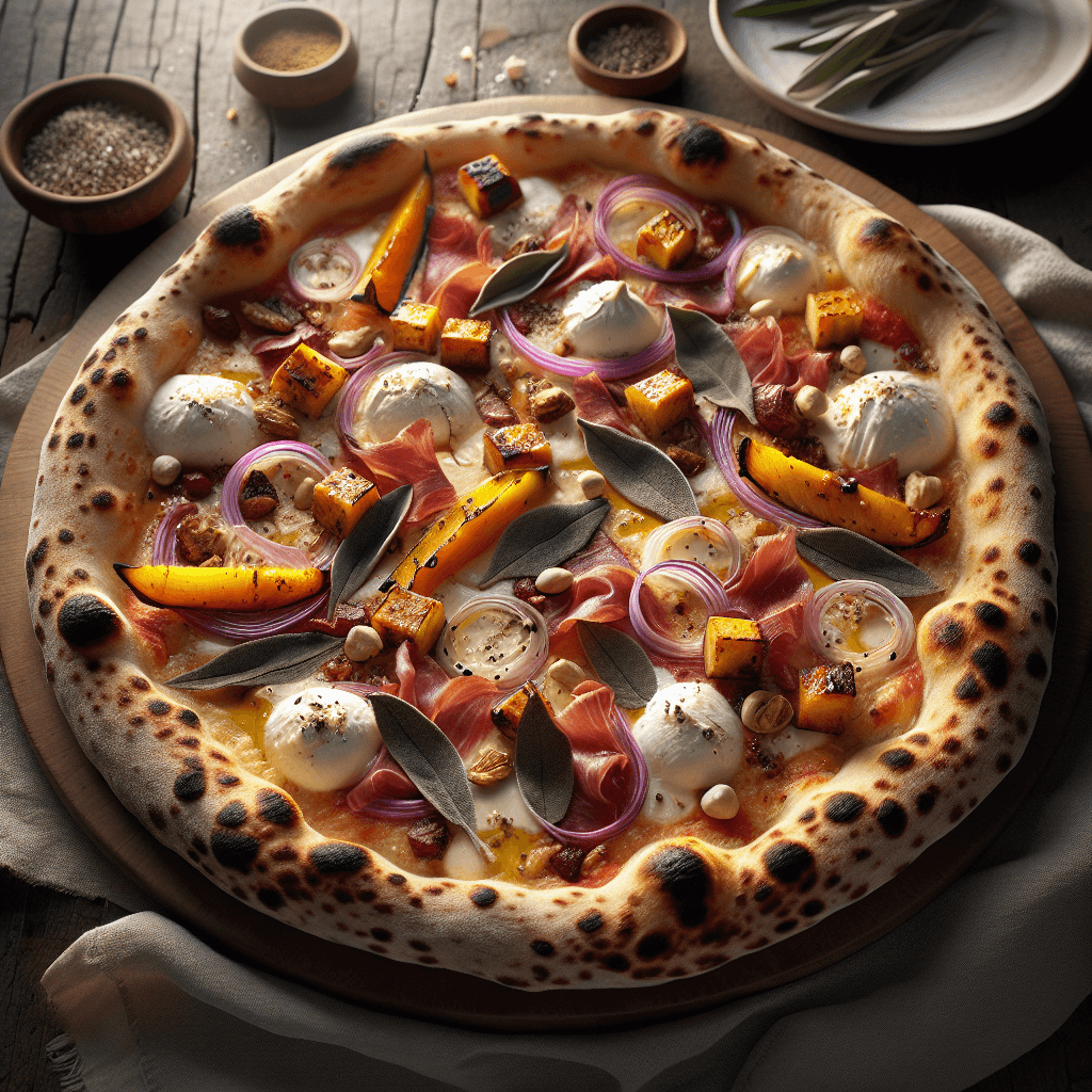 Roasted Garlic and Ricotta Delight - Neapolitan style pizza